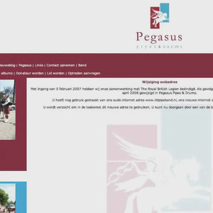 pegasus pipes & drums