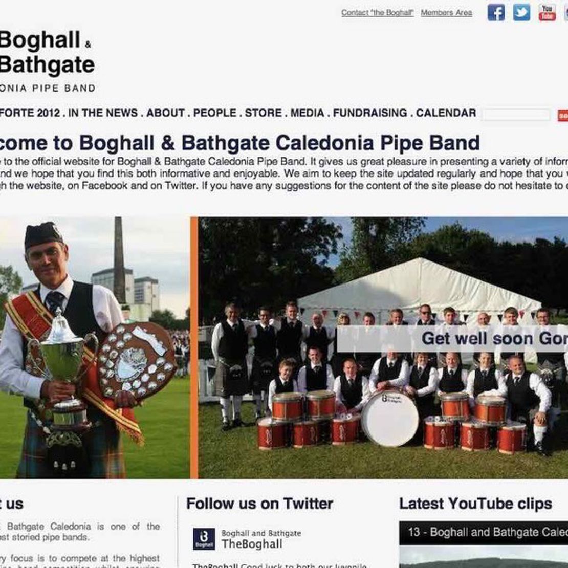 boghall and bathgate caledonia pipe band