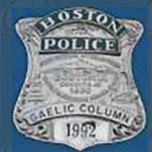 boston police gaelic column of pipes and drums