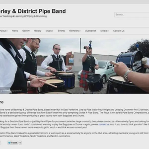 beverley and district pipe band