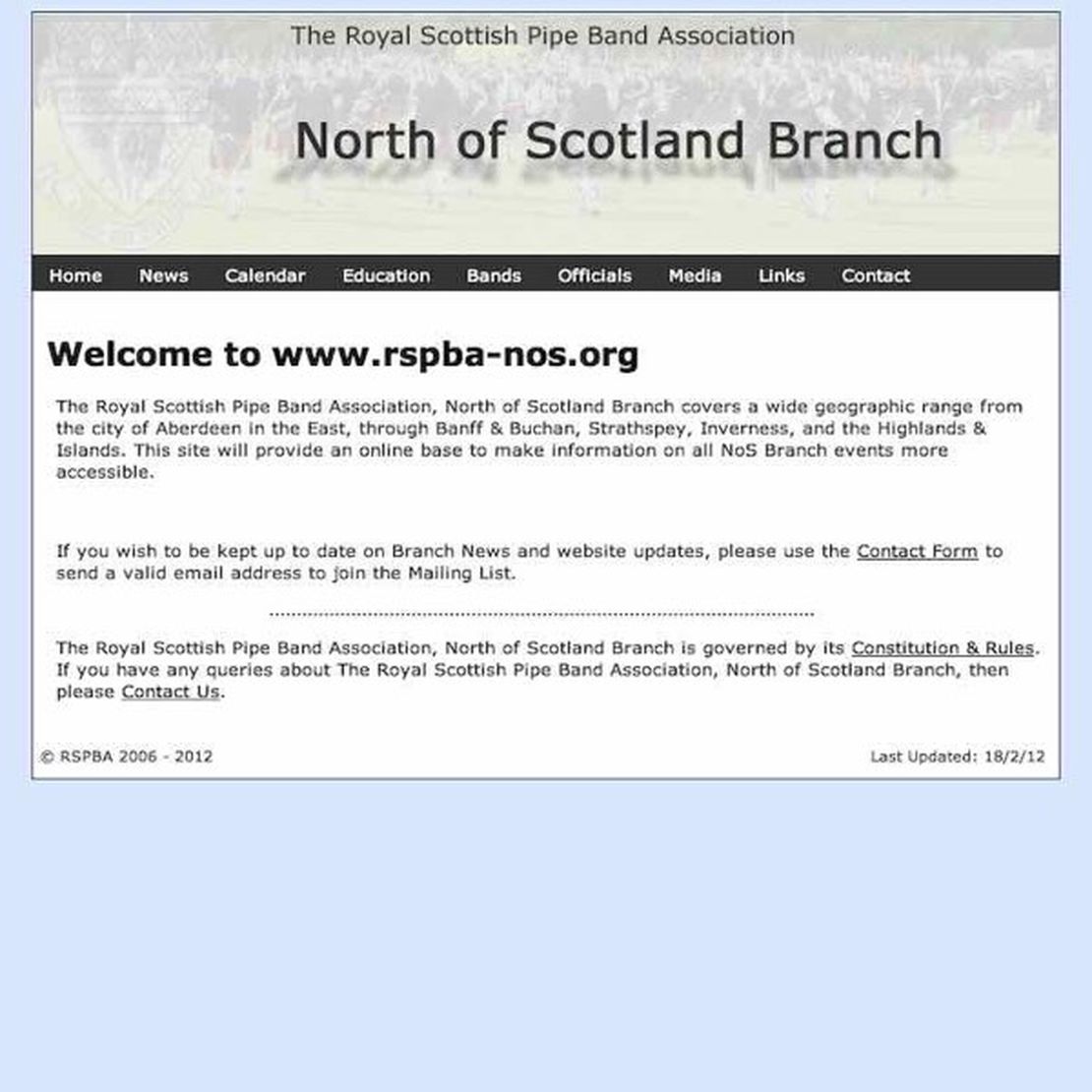 RSPBA - north of scotland branch