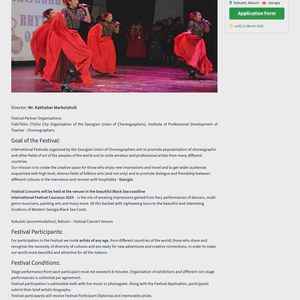 International Folk Dance and Music Festival 'PERKHULI 2025' (June)