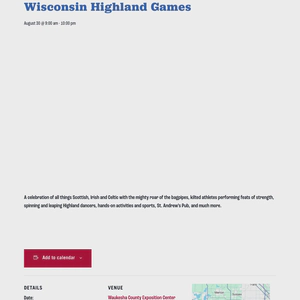 Wisconsin Highland Games