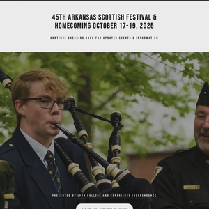 45th Arkansas Scottish Festival