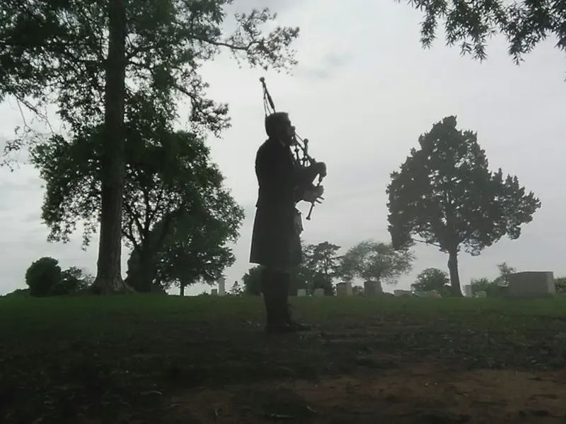 Ryan Morrison Makes A Living As A Bagpiper In Alabama