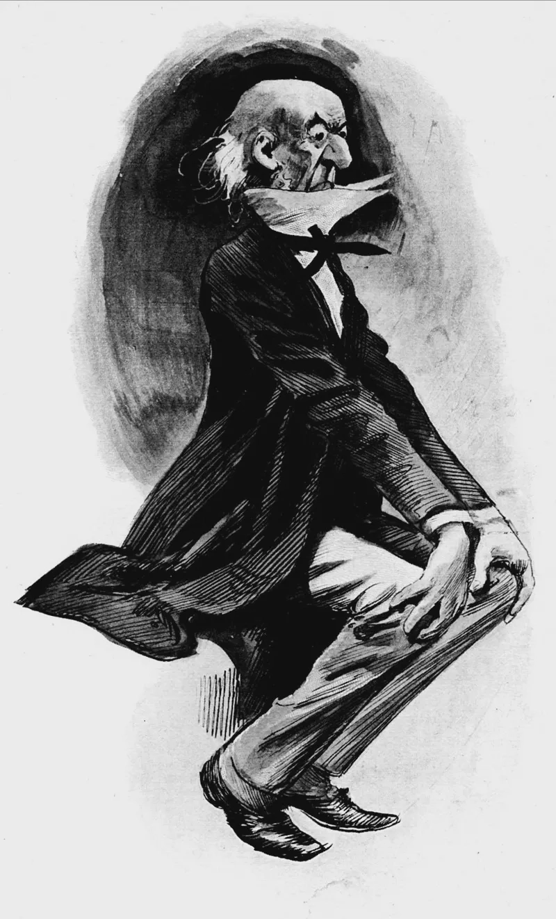 Furniss's caricature of William Ewart Gladstone