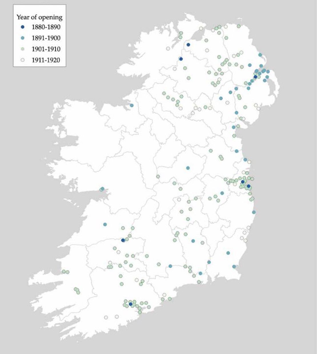 First automatic telephone exchange in Ireland