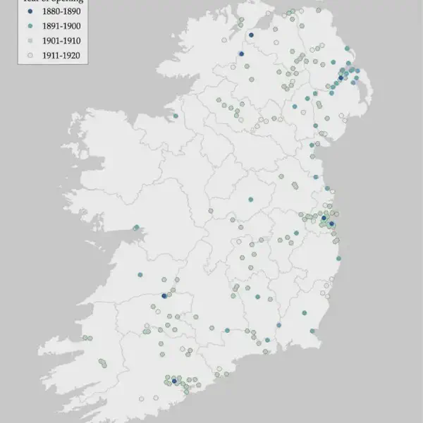 First automatic telephone exchange in Ireland
