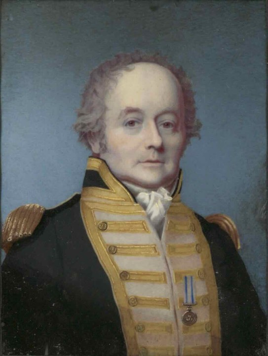 Admiral William Bligh Cornishman of Mutiny on the Bounty fame, died