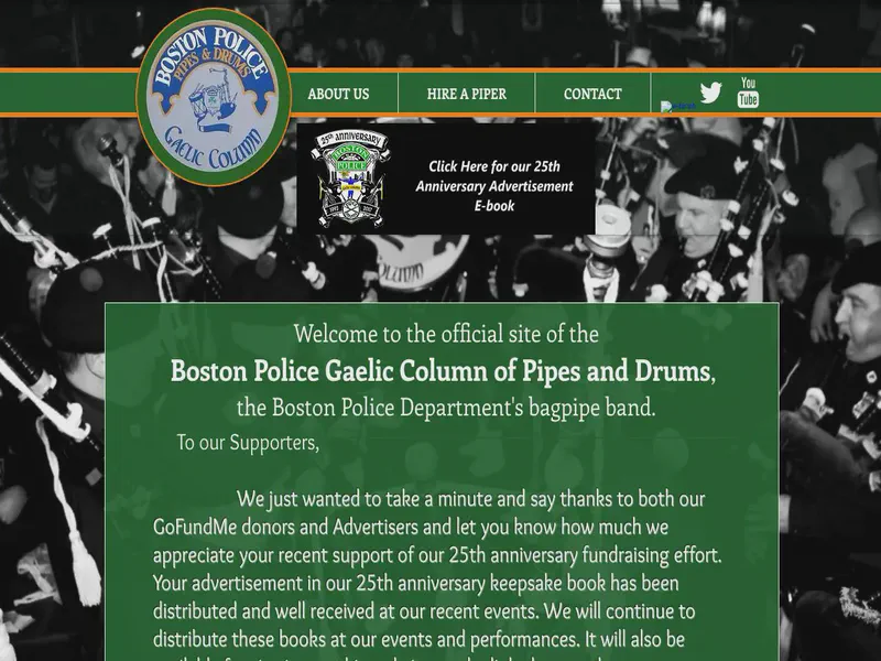 Website preview for bostonpolicegaeliccolumn.com