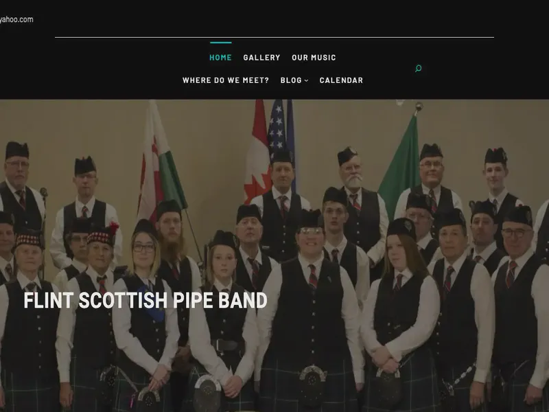 Website preview for flintscottish.com