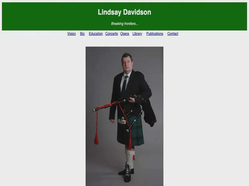 Website preview for lindsaydavidson.co.uk