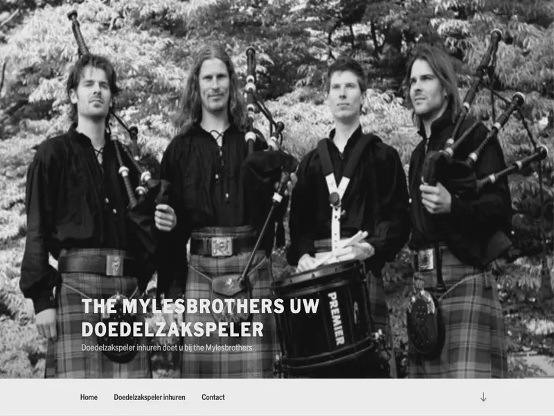 Website preview for mylesbrothers.com